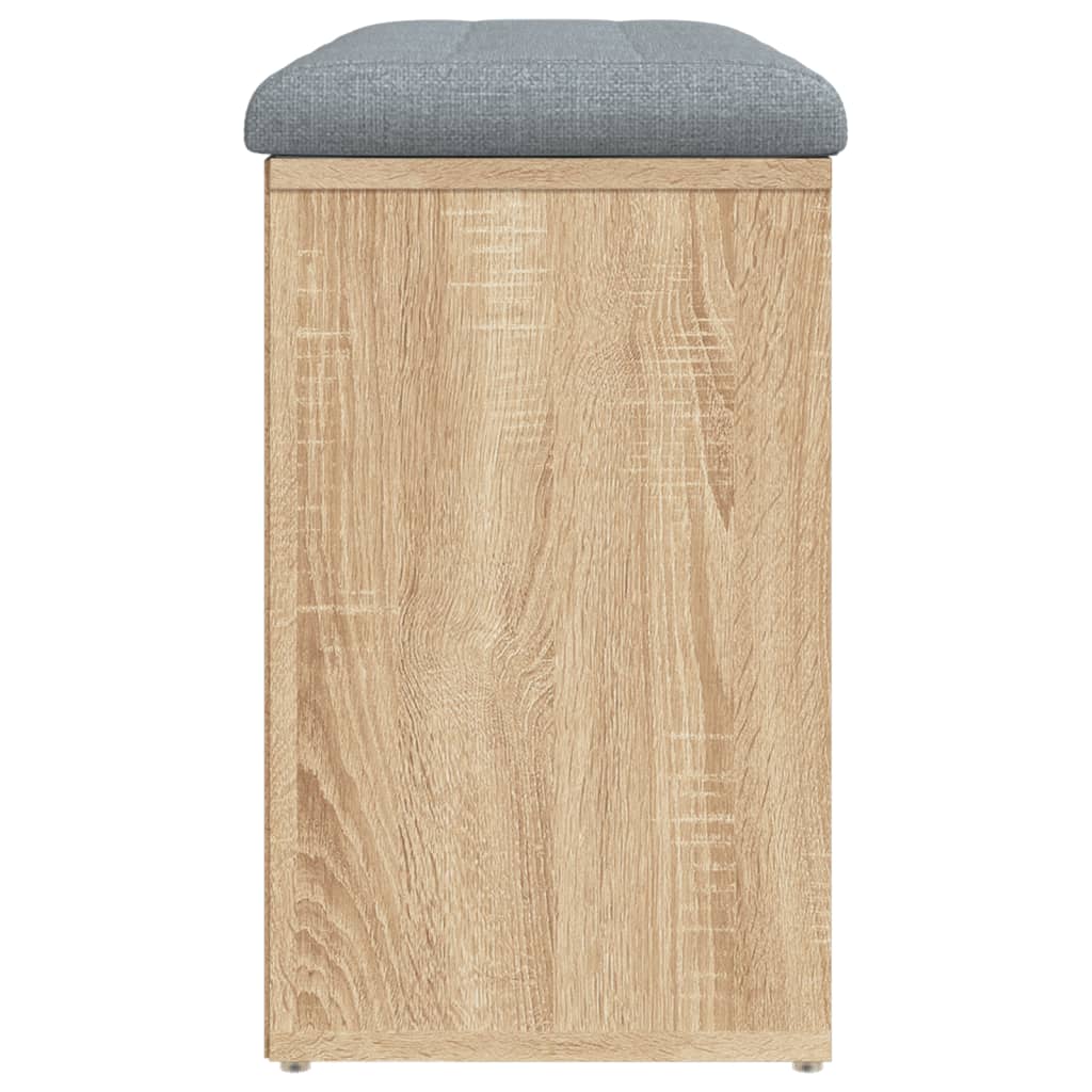 Klupa za cipele Sonoma hrast 82x32x50 cm Konstruirano drvo