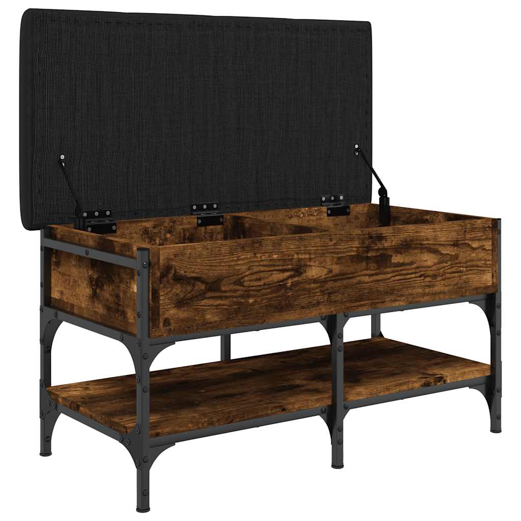 Klupa za cipele boja hrasta 82x42x45 cm od konstruiranog drva