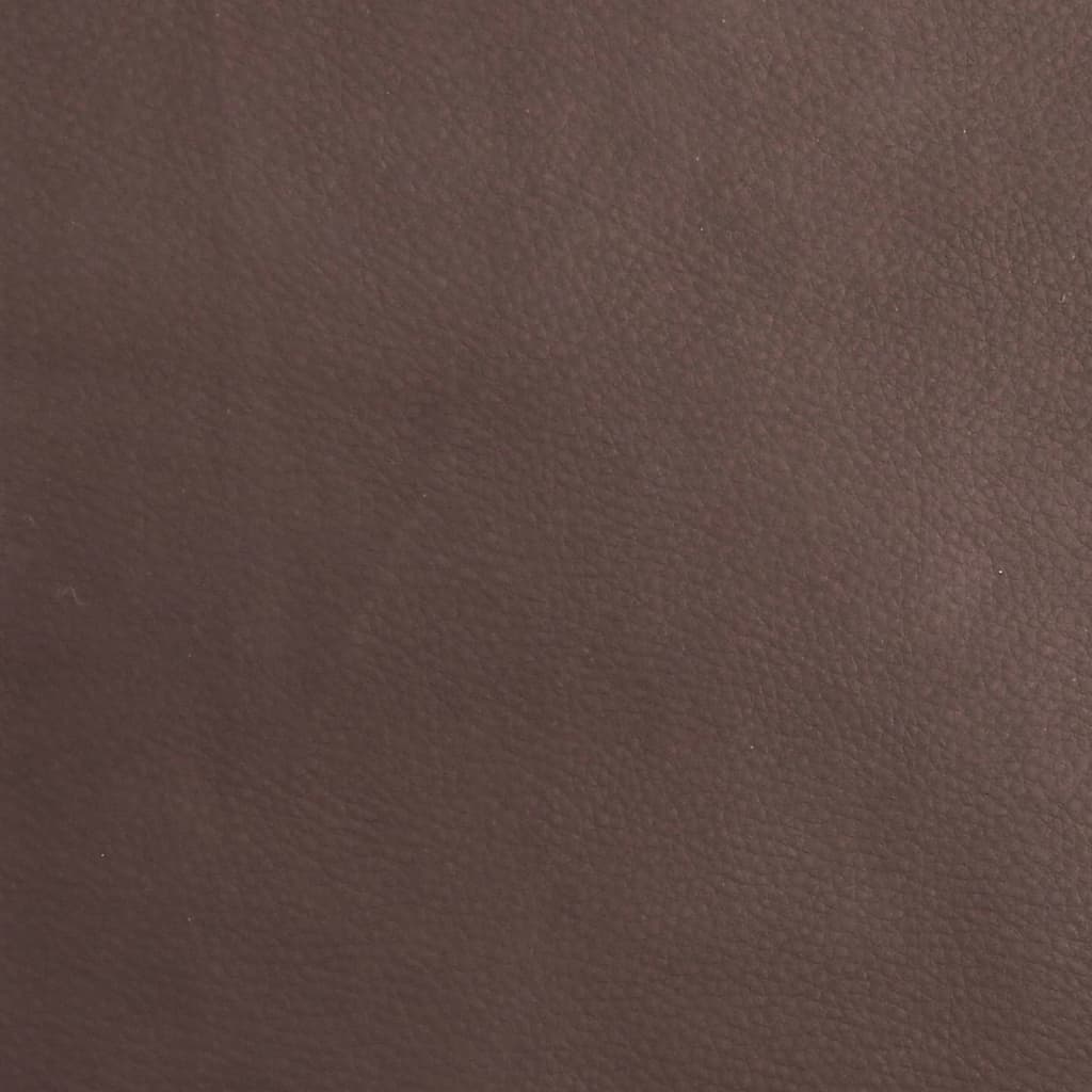 Električni masažni naslonjač na podizanje od umjetne kože smeđi