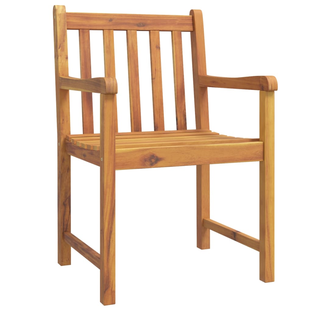Vrtne stolice 4 kom 56 x 55,5 x 90 cm od masivnog drva bagrema