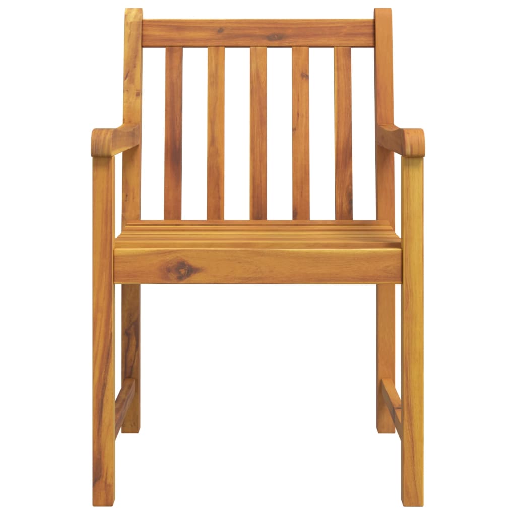 Vrtne stolice 8 kom 56 x 55,5 x 90 cm od masivnog drva bagrema