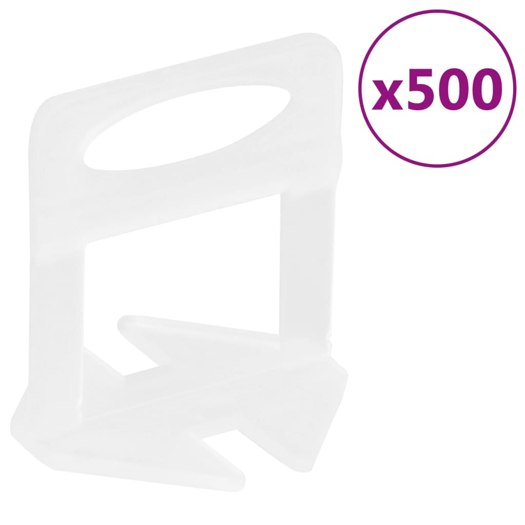 Sustav za niveliranje pločica 250 klinova 500 kopči 1,5 mm
