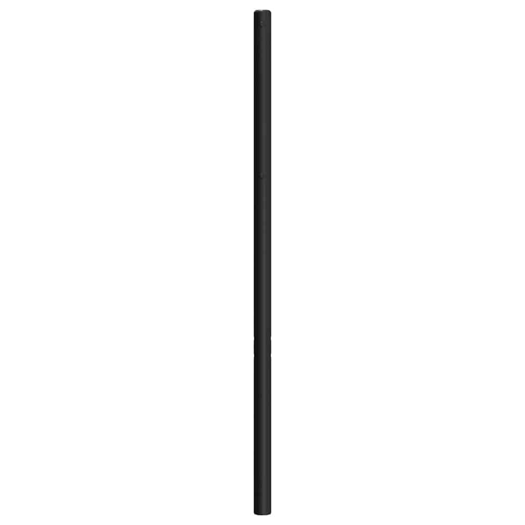 Metalno zamjensko uzglavlje crno 75 cm