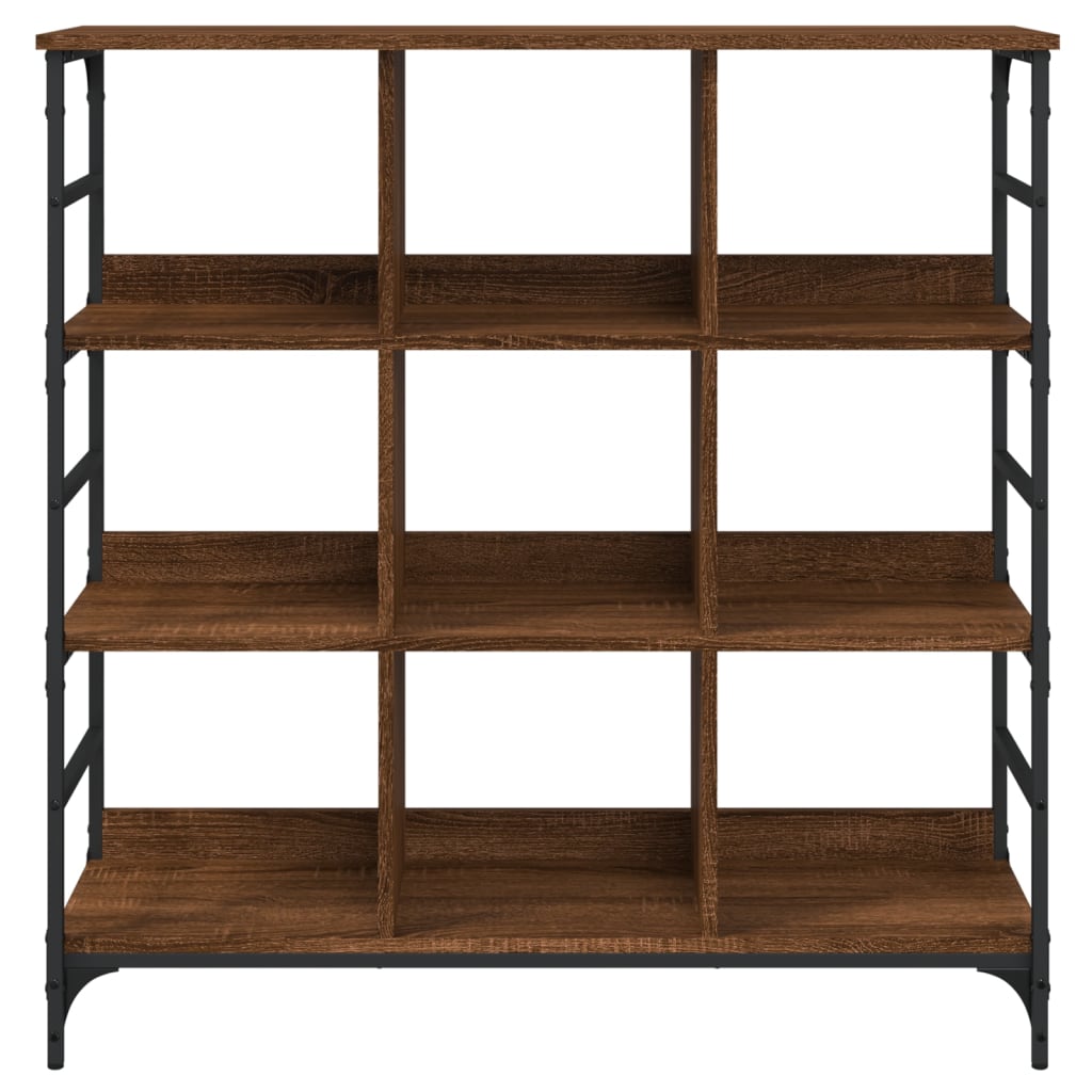 Komoda smeđa boja hrasta 102x32x103,5 cm od konstruiranog drva