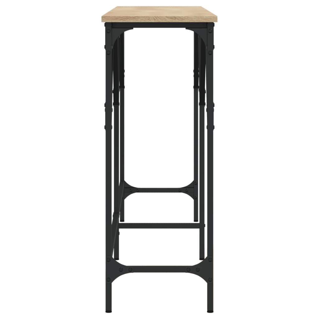 Konzolni stol boja hrasta sonome 180x29x75 cm konstruirano drvo