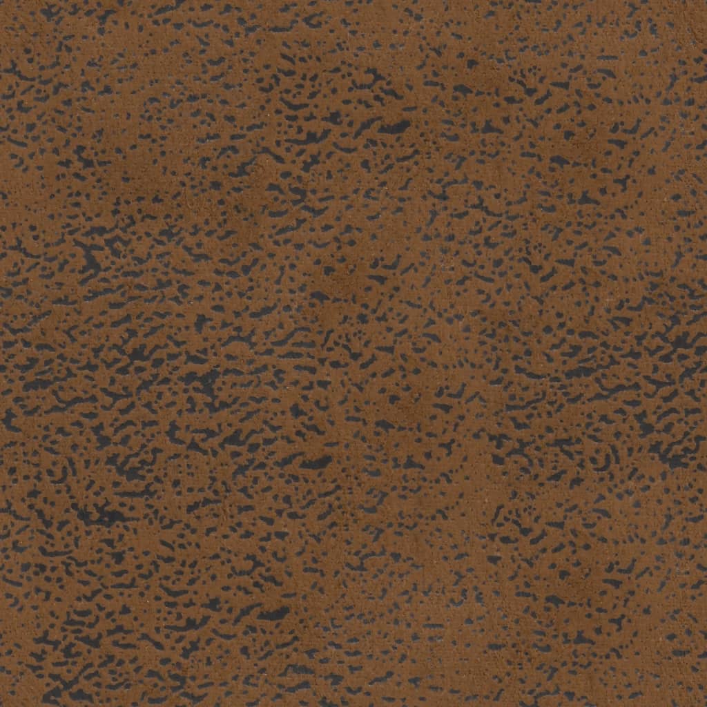 Klupa s naslonom smeđa 119,5x64,5x75 cm umjetna brušena koža