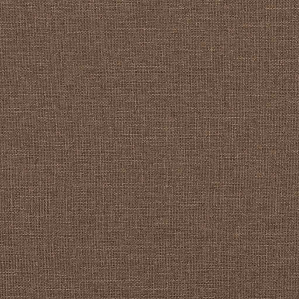 Naslonjač od tkanine smeđi