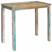 Stol za bar 110 x 55 x 100 cm Čvrsto reciklirano drvo Šareni