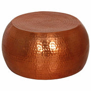 Stolić za kavu mesingani Ø 55 x 28 cm aluminijski