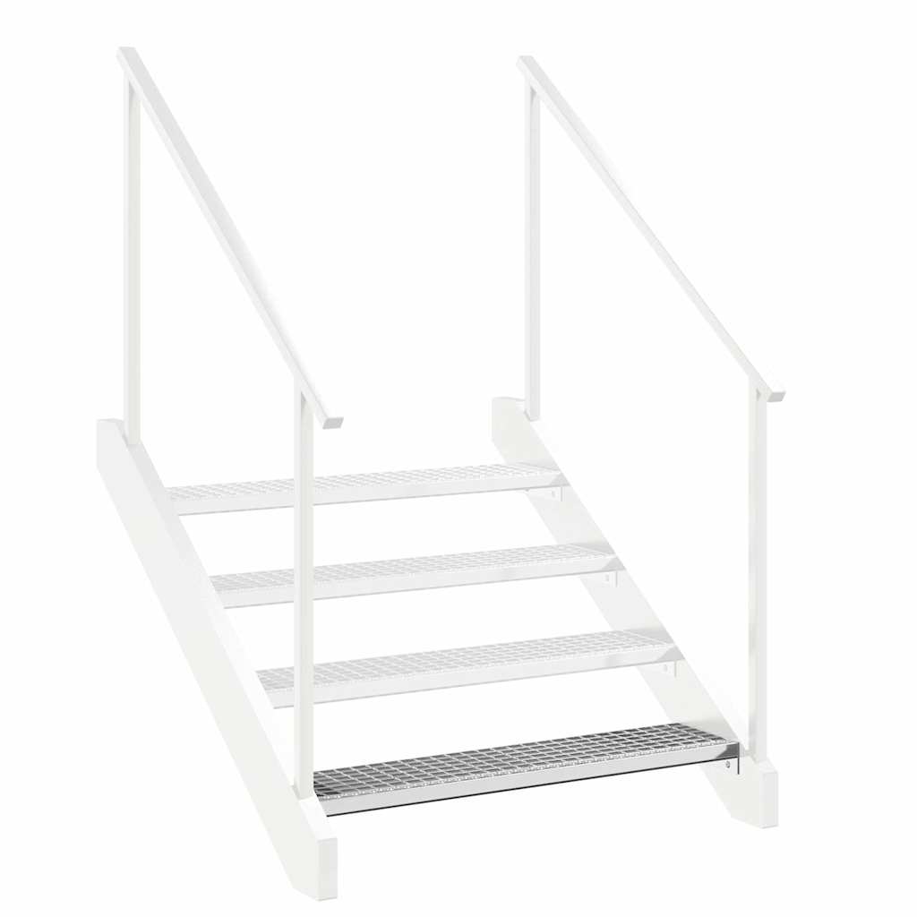 Rešetkasta stepenica 90 x 24 x 7 cm od pocinčanog čelika