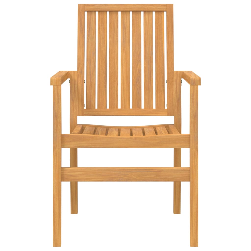 Složive vrtne stolice 4 kom 56,5x57,5x91 cm od masivne tikovine