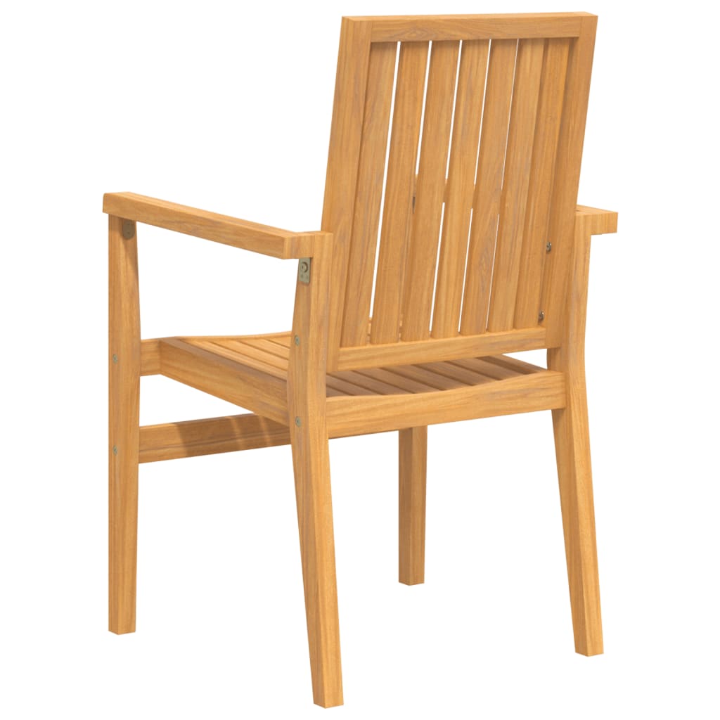 Složive vrtne stolice 4 kom 56,5x57,5x91 cm od masivne tikovine