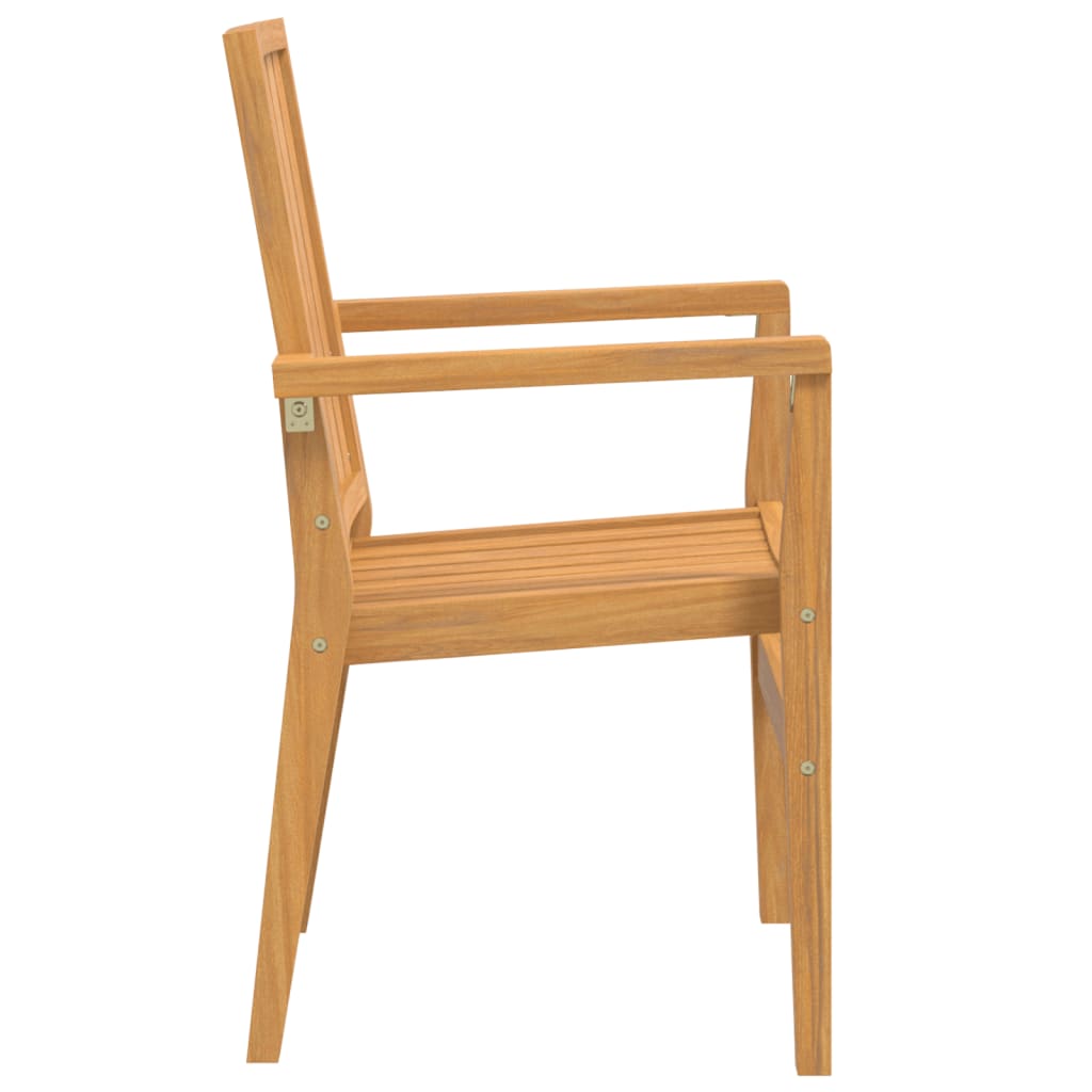 Složive vrtne stolice 6 kom 56,5x57,5x91 cm od masivne tikovine