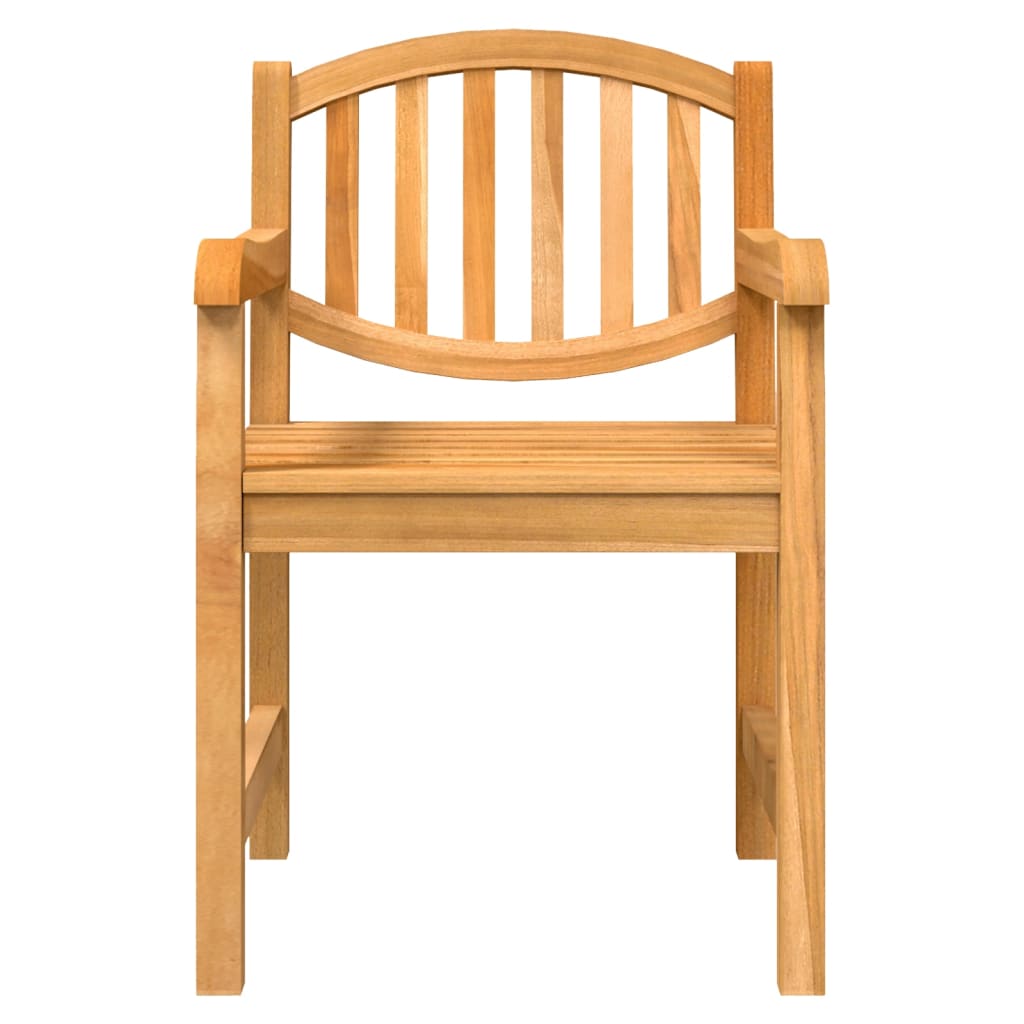 Vrtne stolice 8 kom 58 x 59 x 88 cm od masivne tikovine