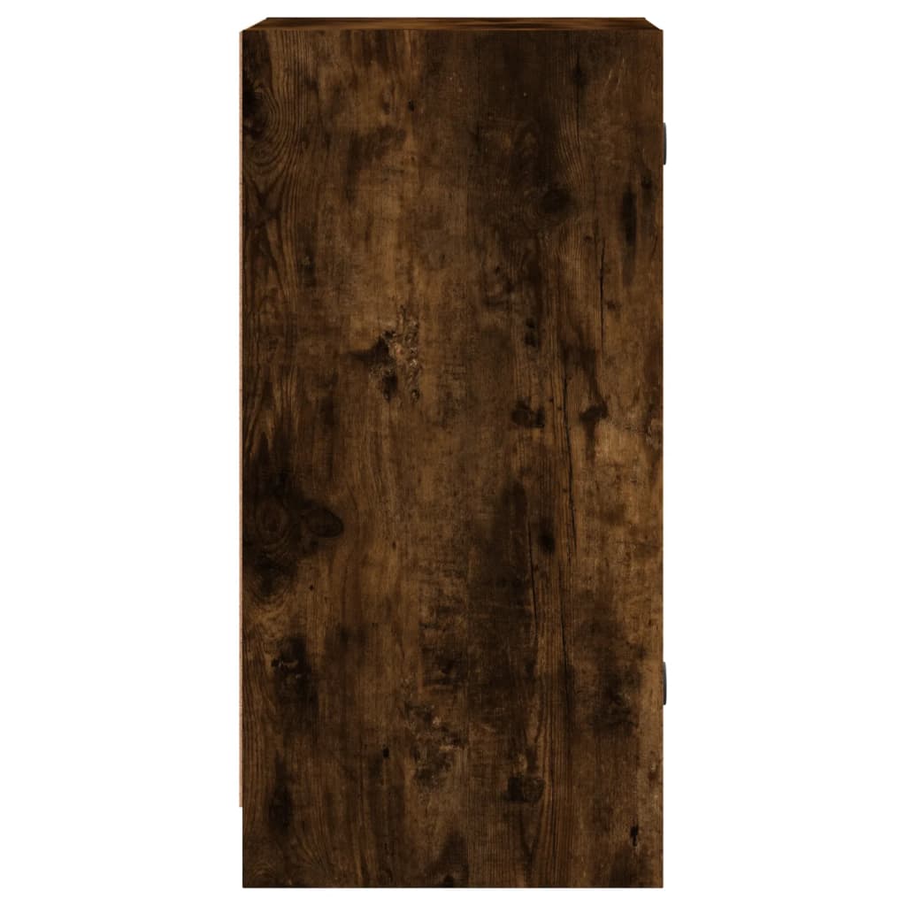 Bočni ormarić sa staklenim vratima boja hrasta 35x37x75,5 cm