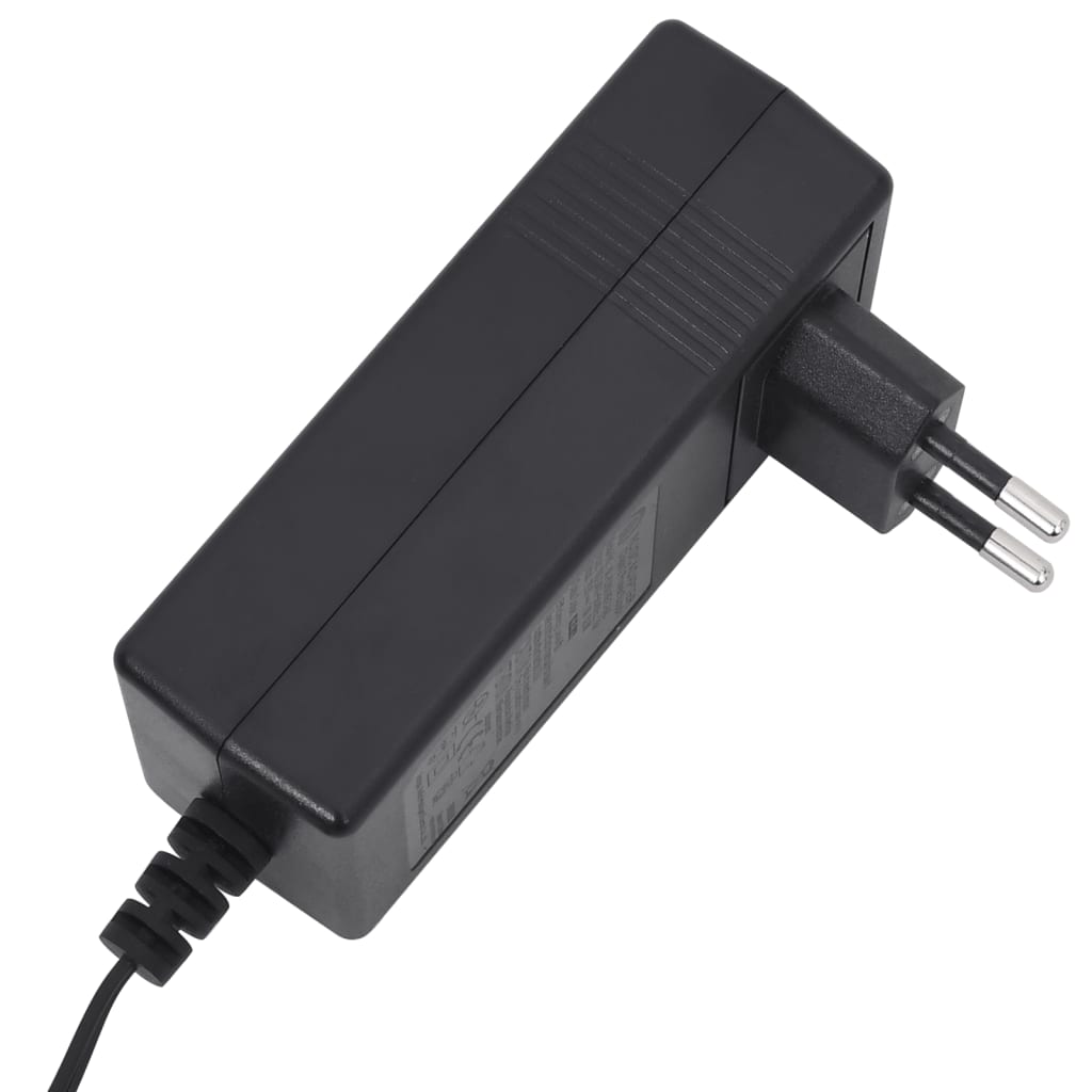 Električni naslonjač na podizanje od tkanine crni