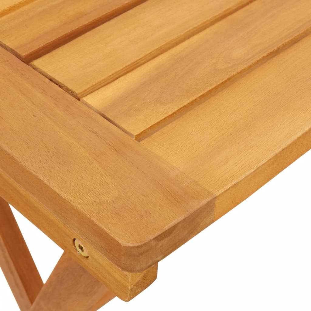 Sklopivi vrtni stol 50x36x60 cm od masivnog bagremovog drva