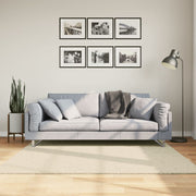 Tepih HUARTE kratkih vlakana mekani i perivi krem 160 x 160 cm