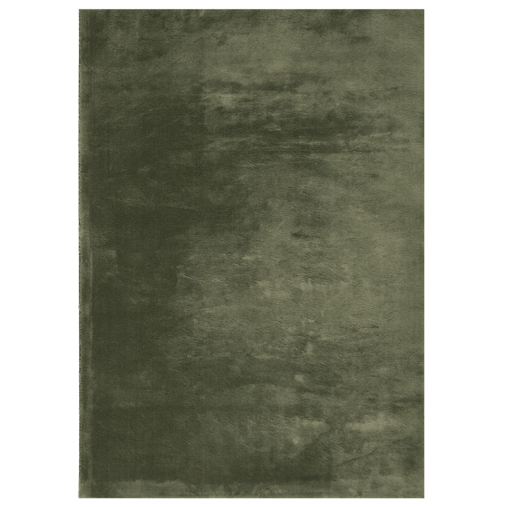 Tepih HUARTE kratkih vlakana mekani i perivi zeleni 240x340 cm
