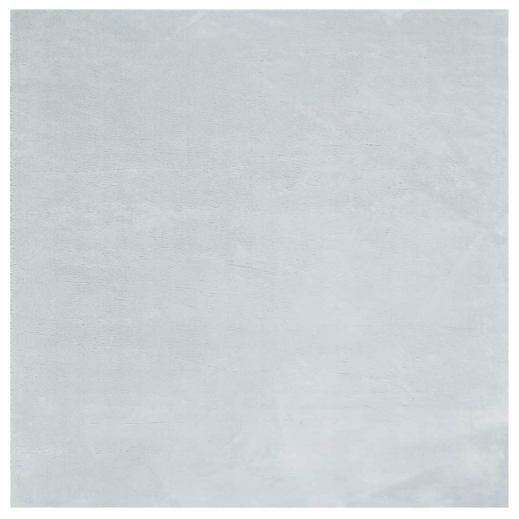Tepih HUARTE kratkih vlakana mekani i perivi plavi 160x160 cm