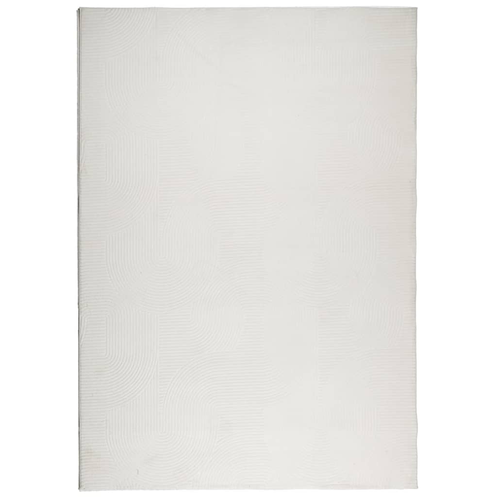 Tepih IZA kratka vlakna skandinavski izgled krem 120x170 cm