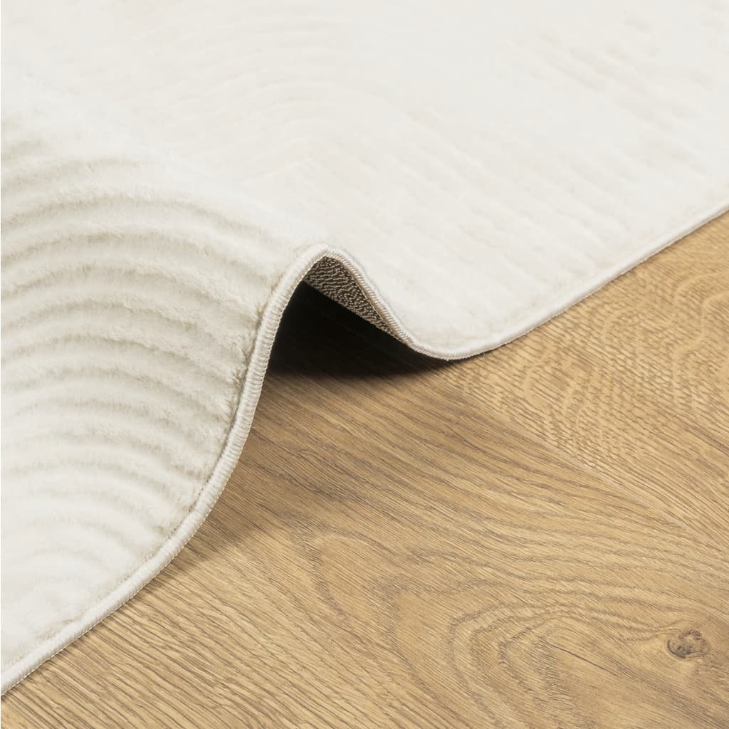 Tepih IZA kratka vlakna skandinavski izgled krem 200x280 cm