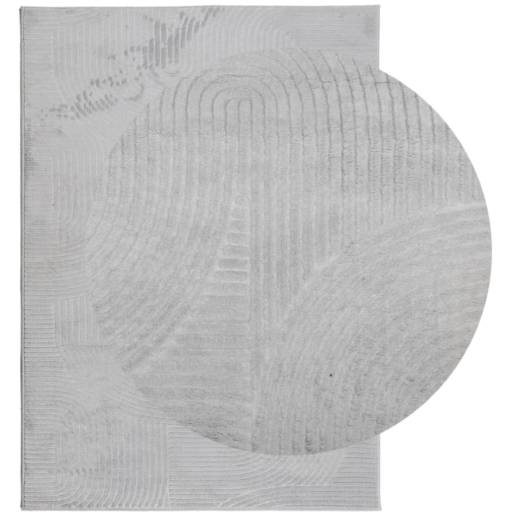 Tepih IZA kratka vlakna skandinavski izgled sivi 200x280 cm