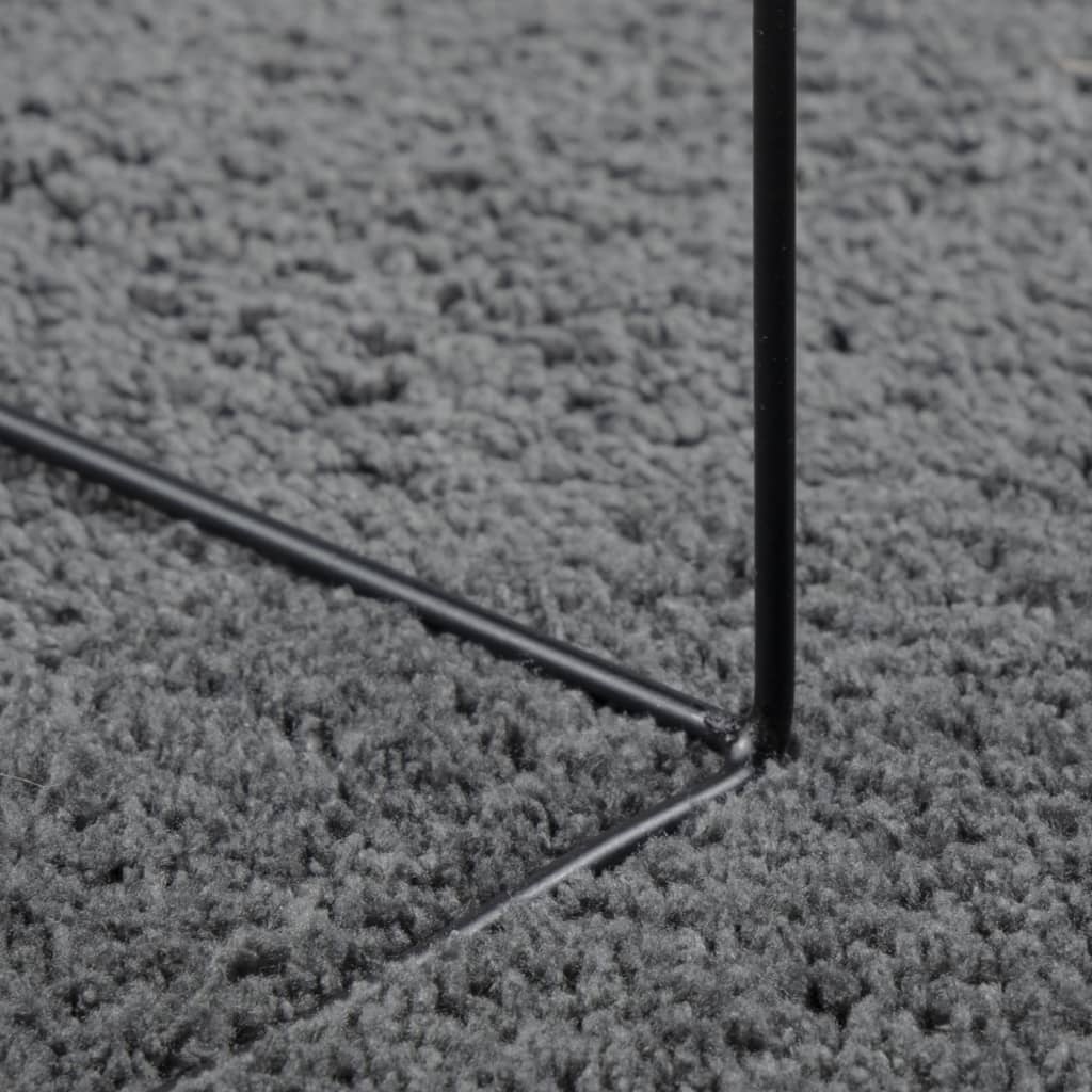 Tepih OVIEDO kratkih vlakana antracit 140 x 200 cm