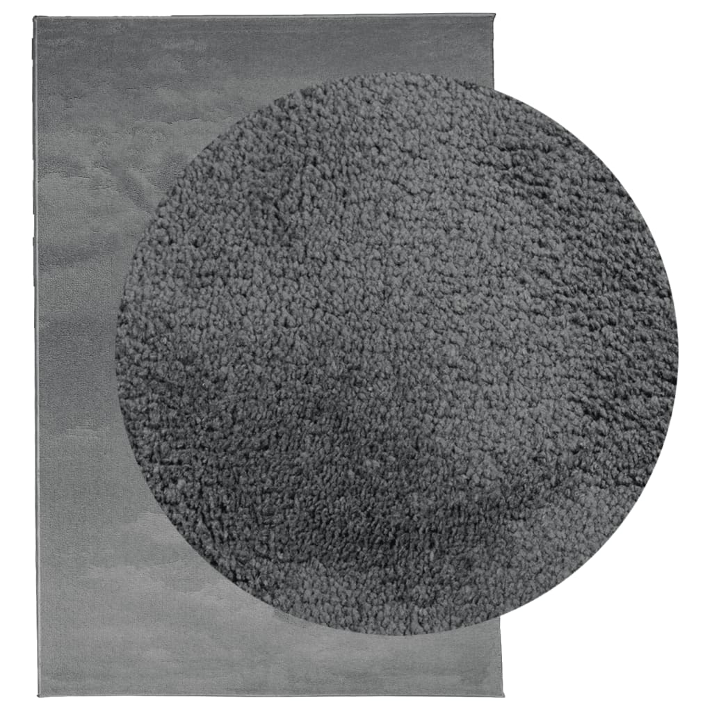 Tepih OVIEDO kratkih vlakana antracit 160 x 230 cm