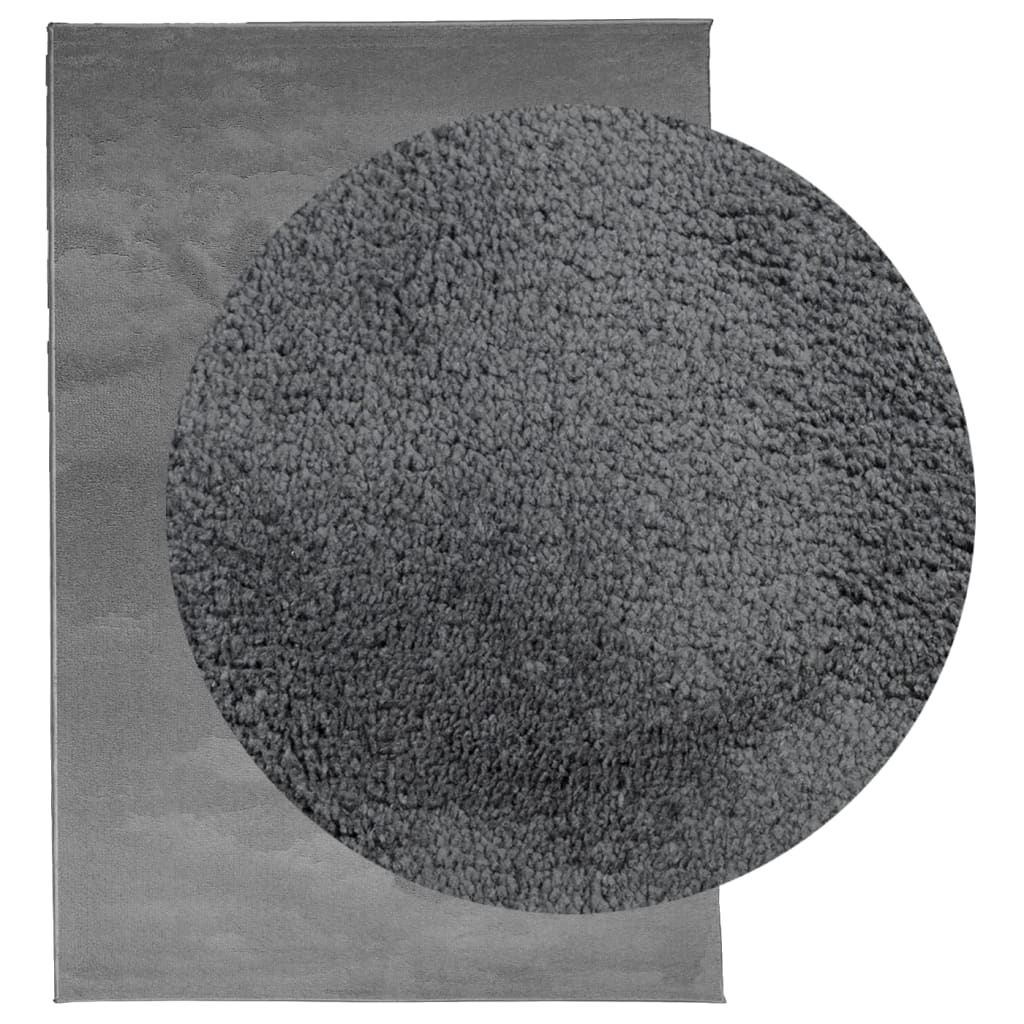 Tepih OVIEDO kratkih vlakana antracit 200 x 280 cm