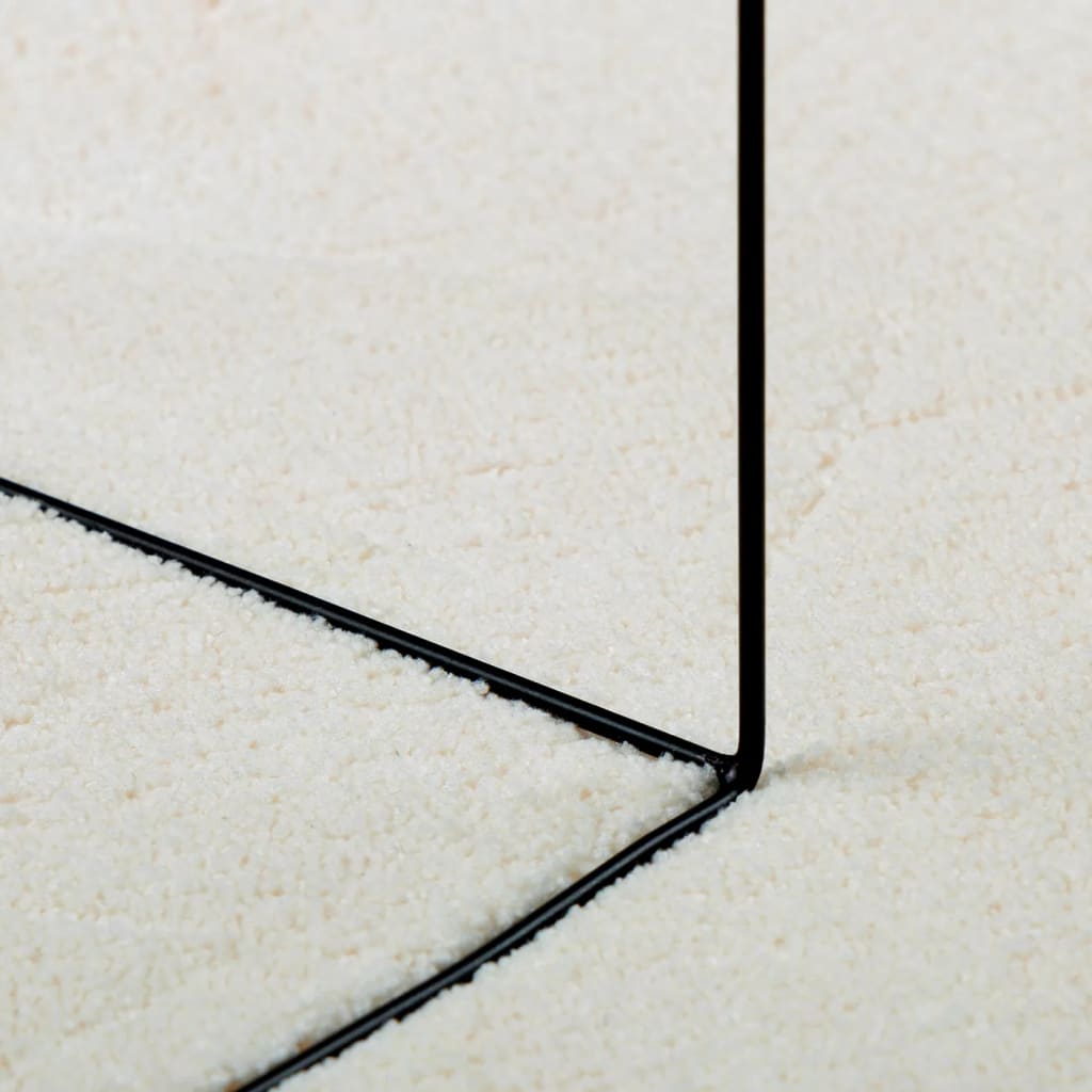 Tepih OVIEDO kratkih vlakana krem 160 x 230 cm