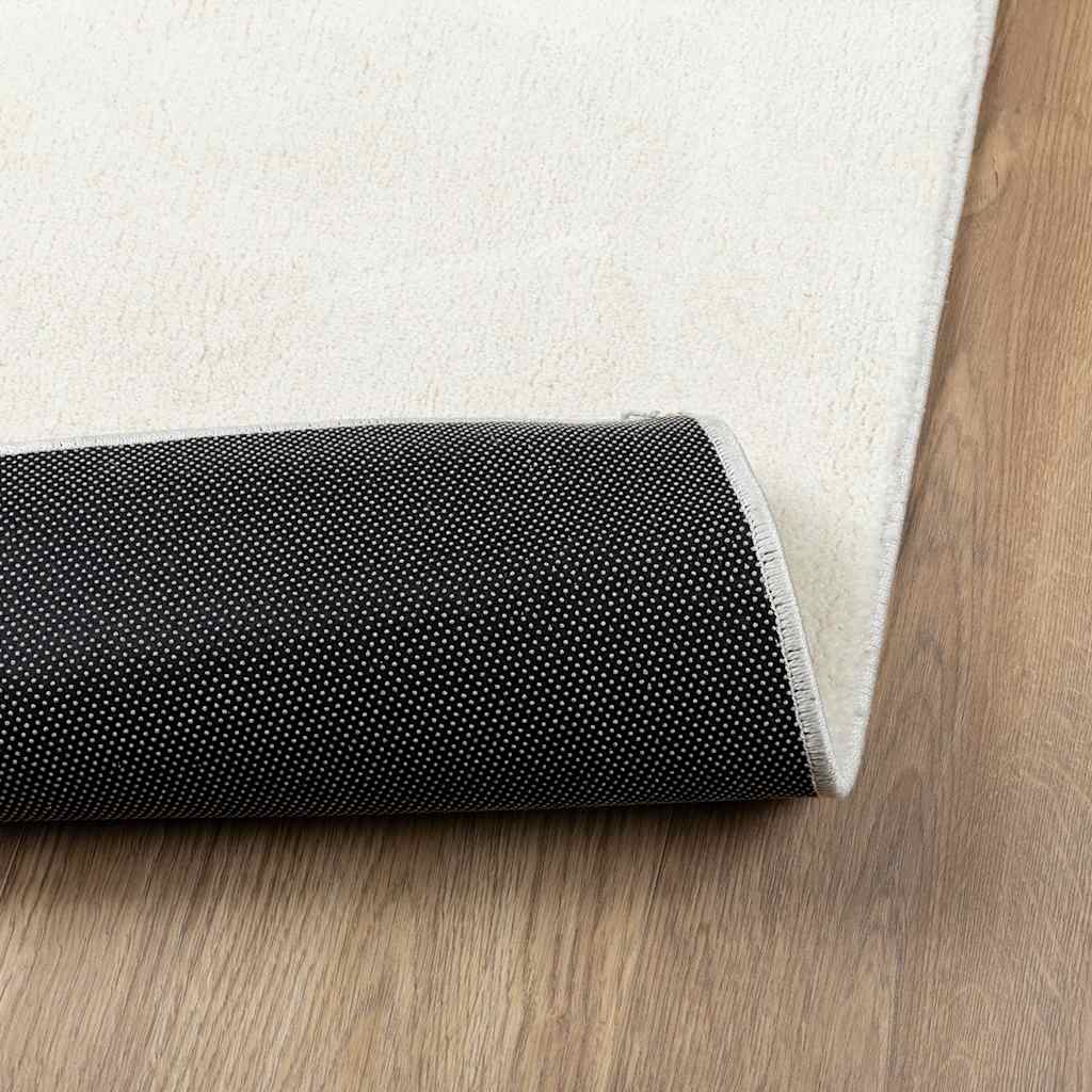 Tepih OVIEDO kratkih vlakana krem 200 x 200 cm