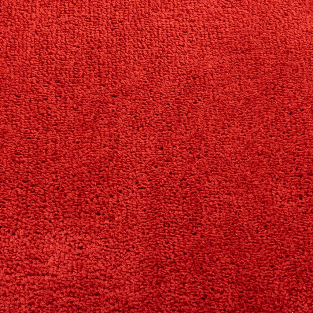 Tepih OVIEDO kratkih vlakana crveni 160 x 230 cm