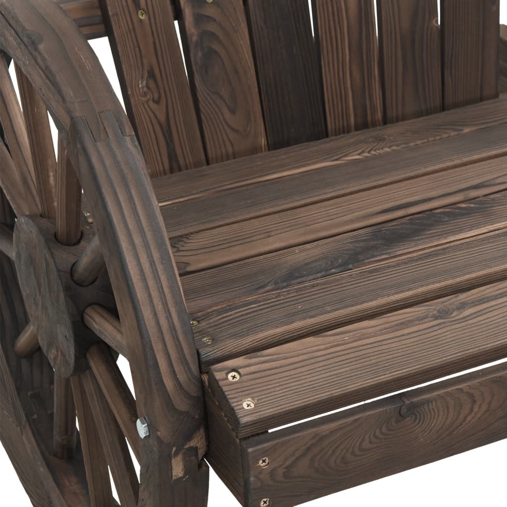 Stolica za ljuljanje Adirondack od masivne jelovine