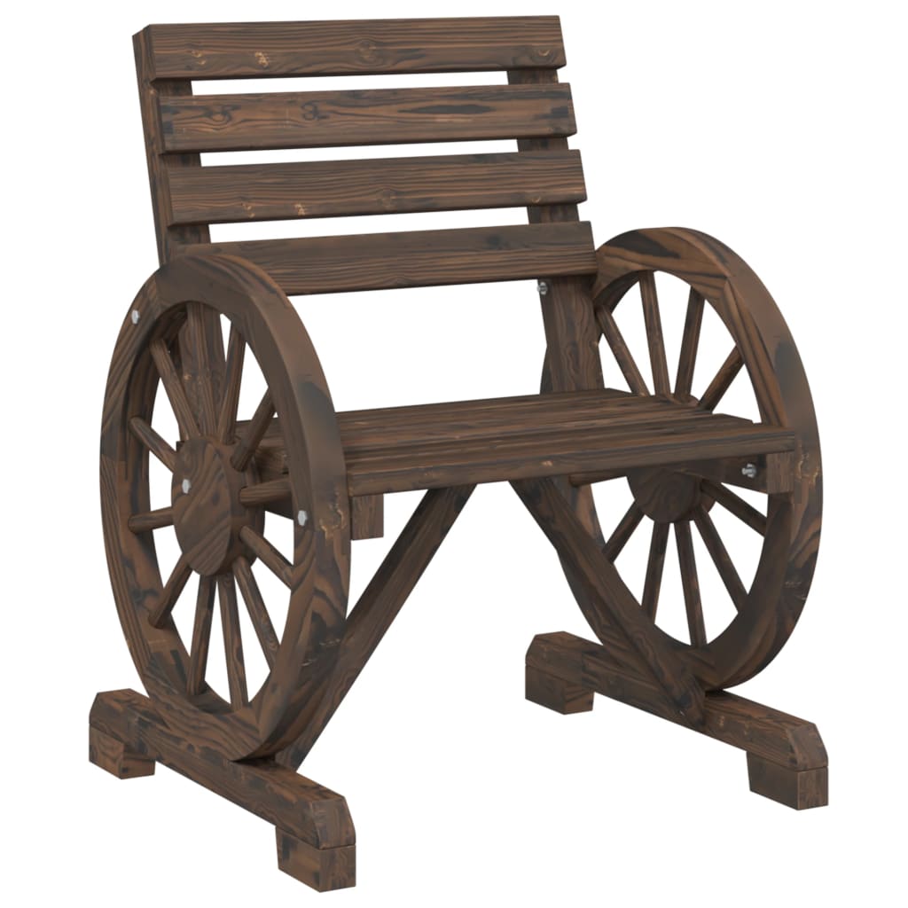 Vrtna stolica 58 x 58 x 78,5 cm od masivne jelovine