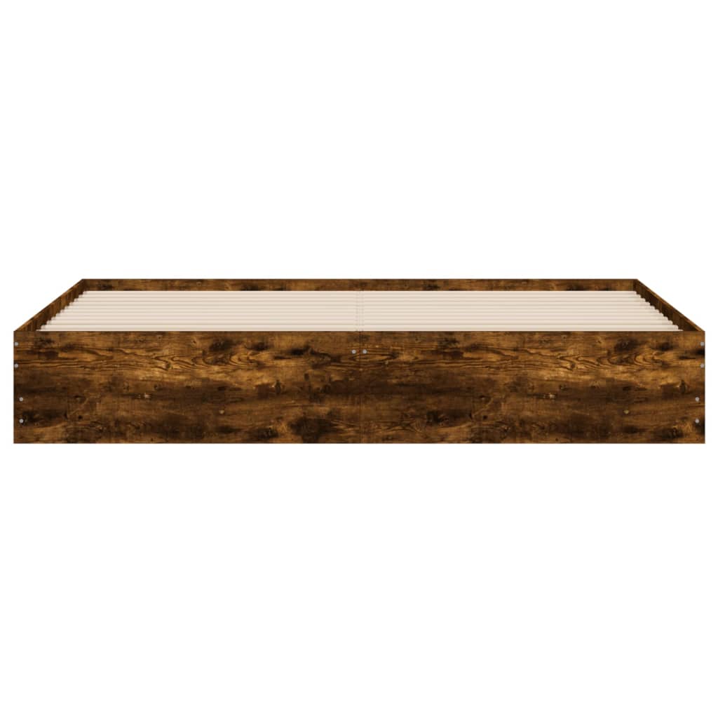 Okvir kreveta s ladicama boja hrasta 180x200 cm