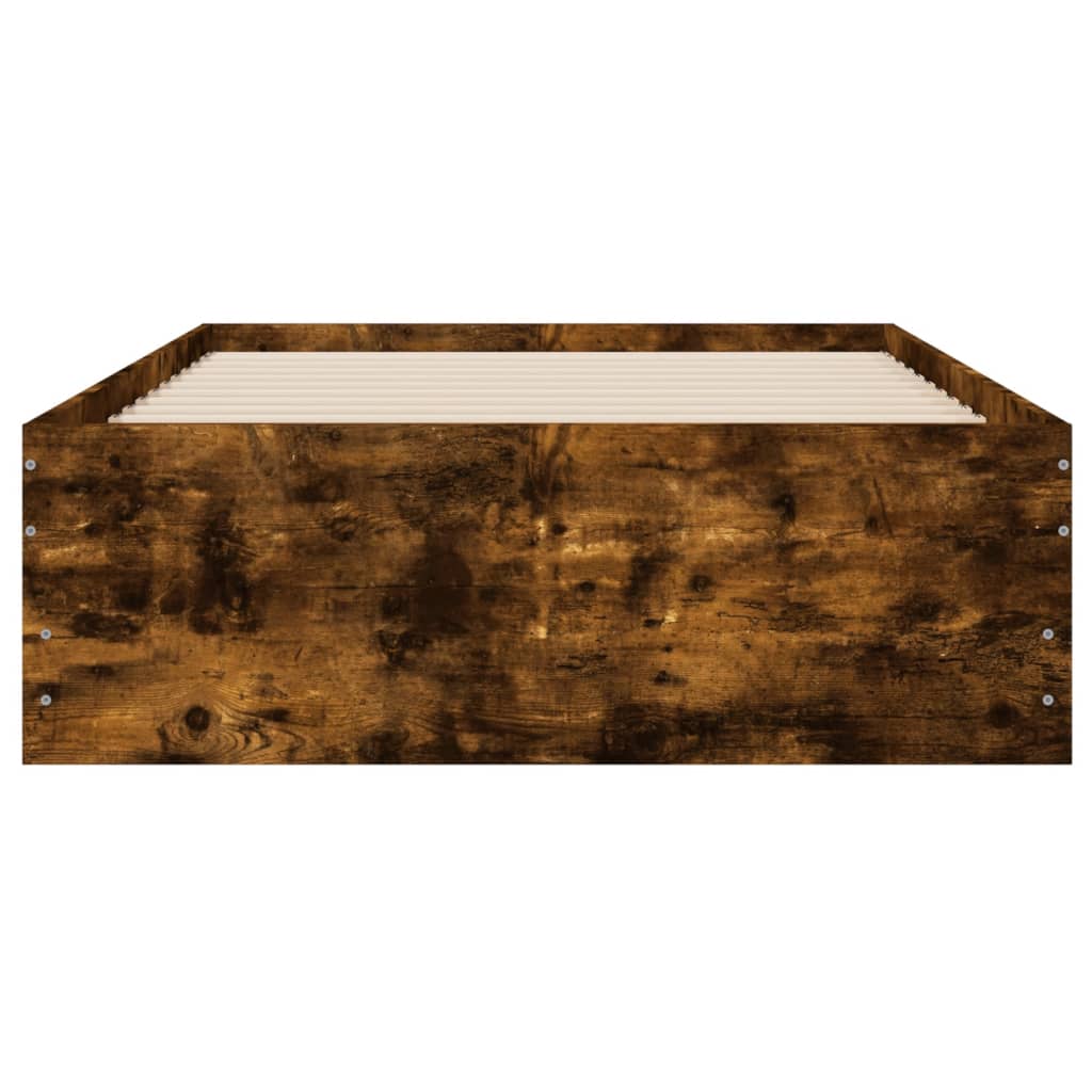 Okvir kreveta s ladicama boja hrasta 100x200 cm