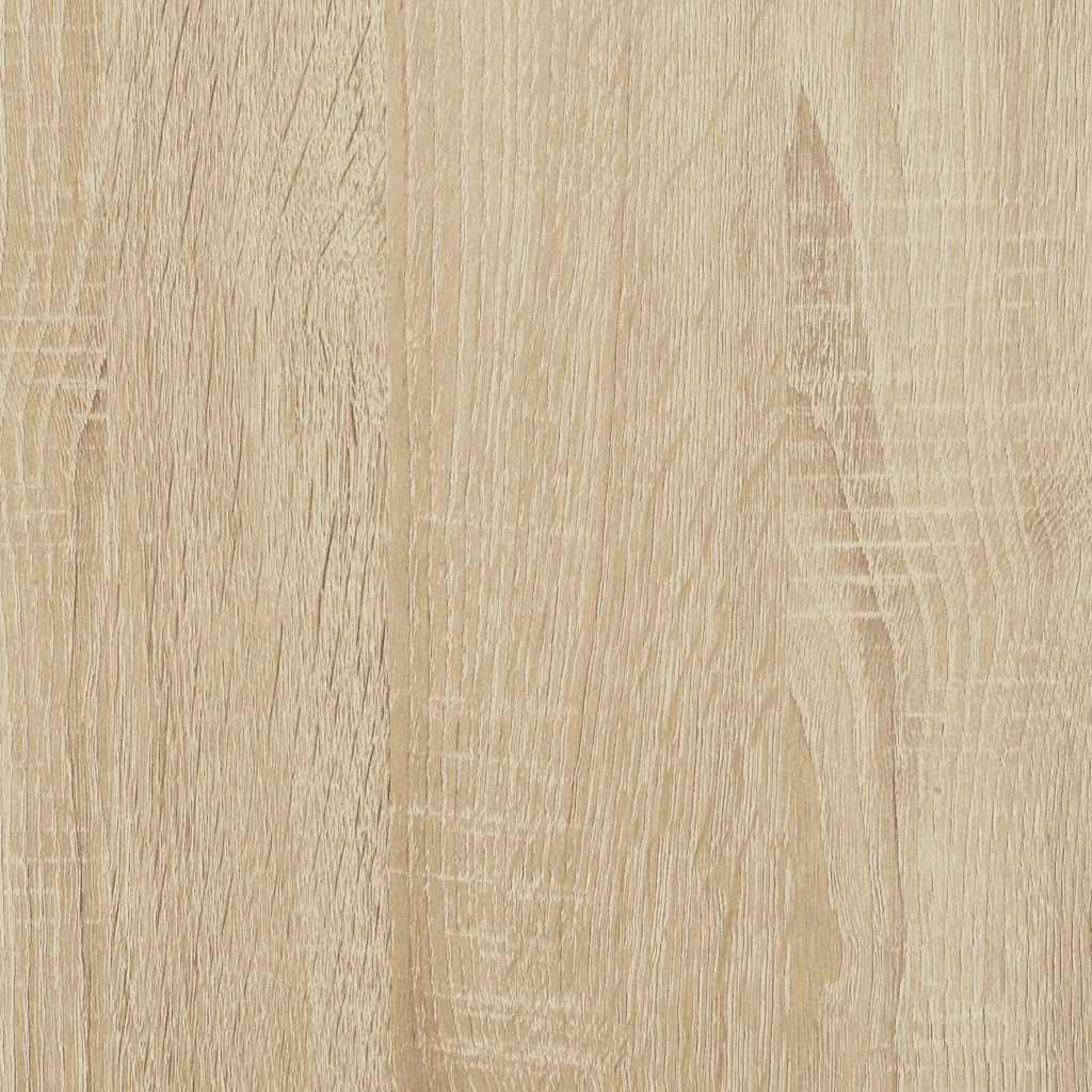 Okvir kreveta s uzglavljem boja hrasta 140 x 190 cm