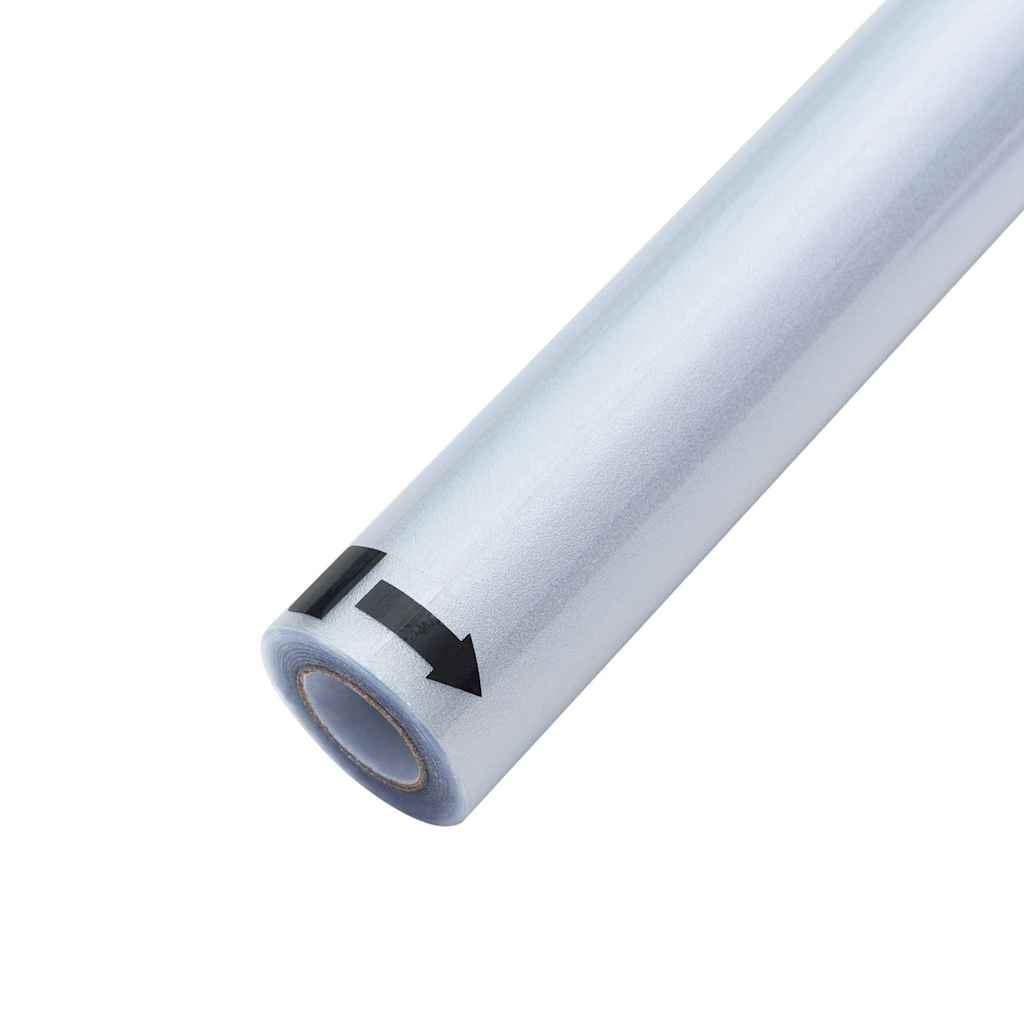 Prozorske folije statične 5 kom matirane sive PVC