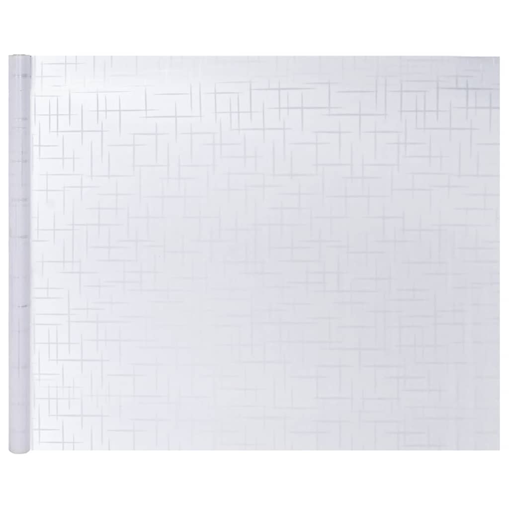 Prozorske folije 4 kom matirane s uzorkom zvijezda PVC