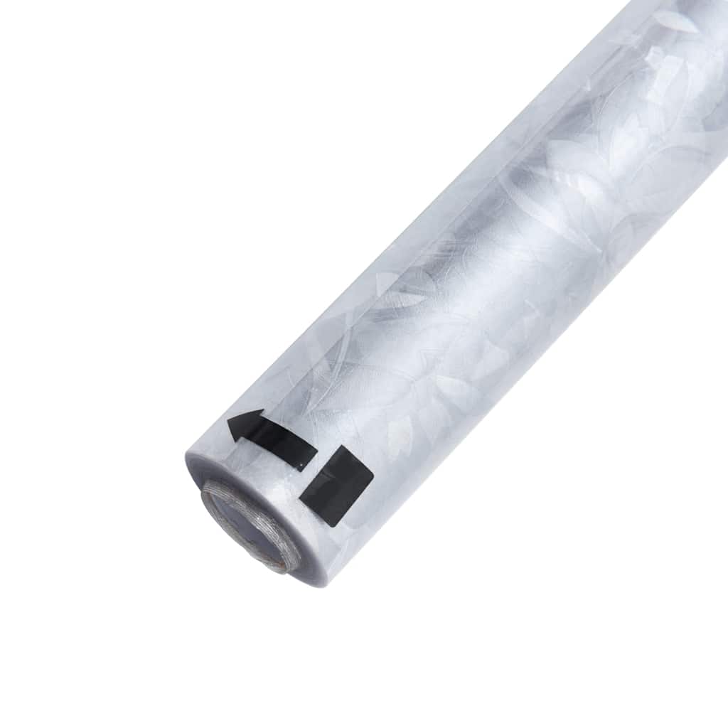 Prozorske folije 2 kom matirane s uzorkom cvijeta PVC