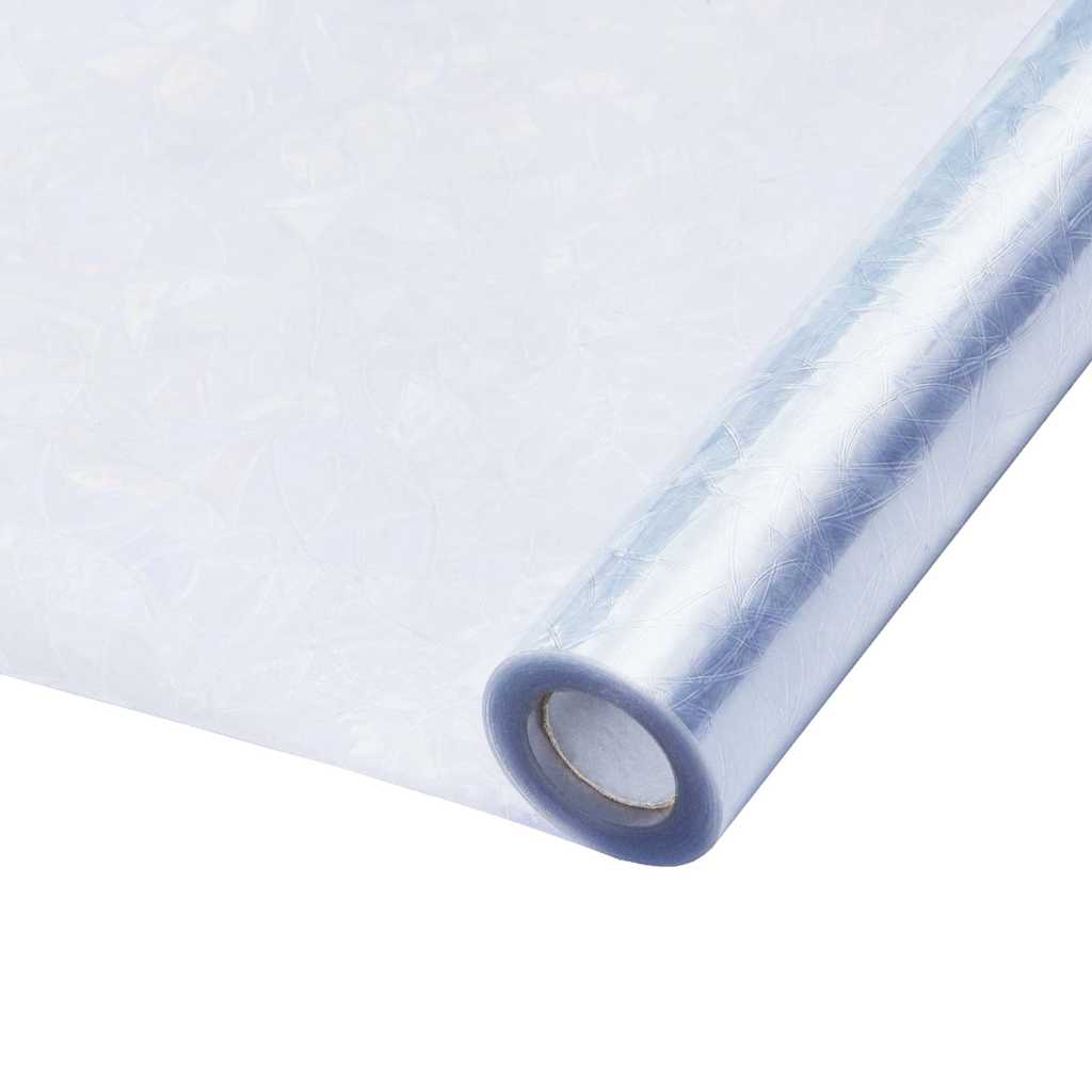 Prozorske folije 3 kom matirane 3D s uzorkom duge PVC