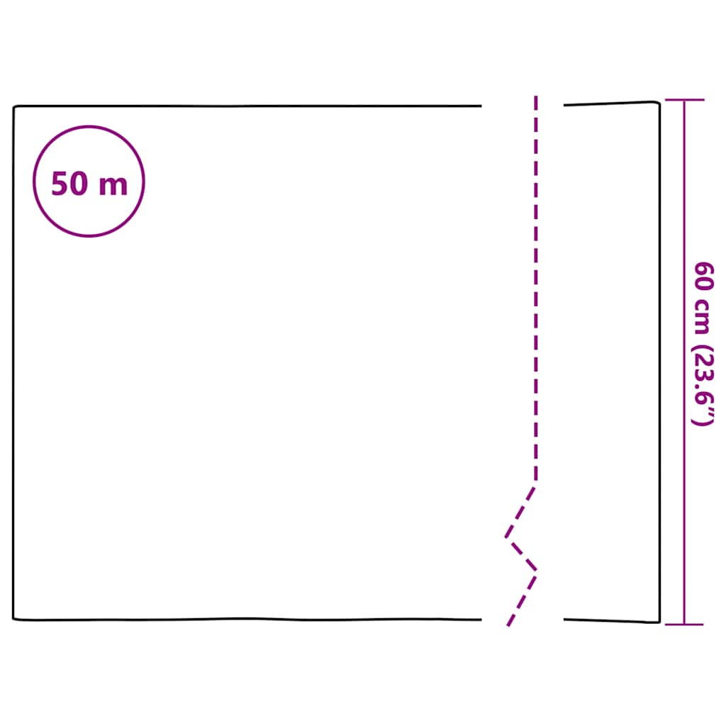 Prozorske folije 3 kom matirane 3D s uzorkom duge PVC