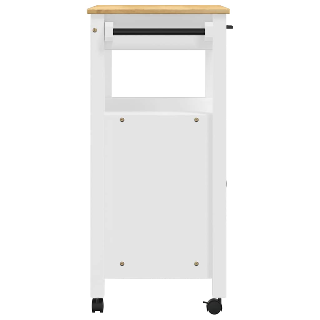 Kuhinjska kolica MONZA 84 x 40 x 88,5 cm od masivne borovine