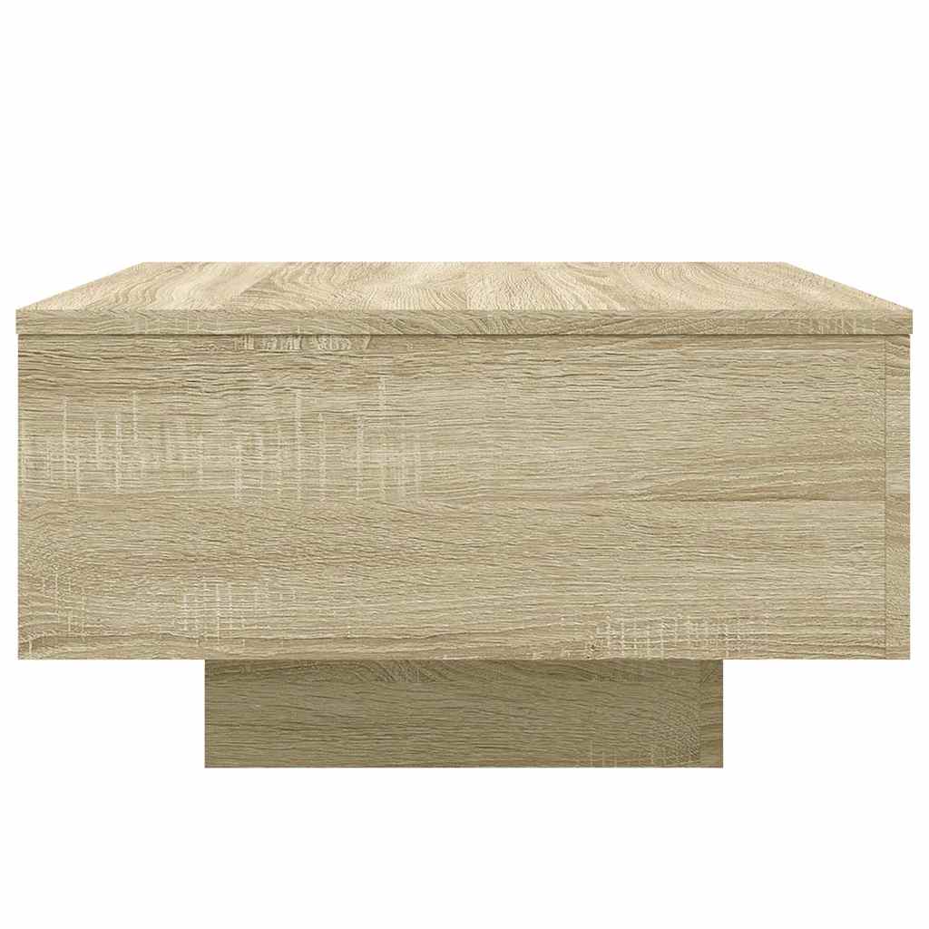 Stolić za kavu boja hrasta 55x55x31 cm od konstruiranog drva