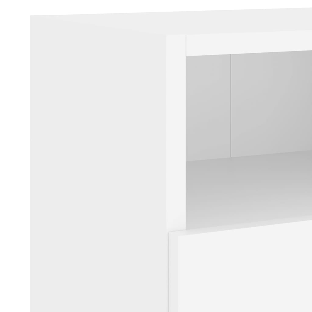 Zidni TV ormarići 2 kom bijeli 60x30x30 cm konstruirano drvo