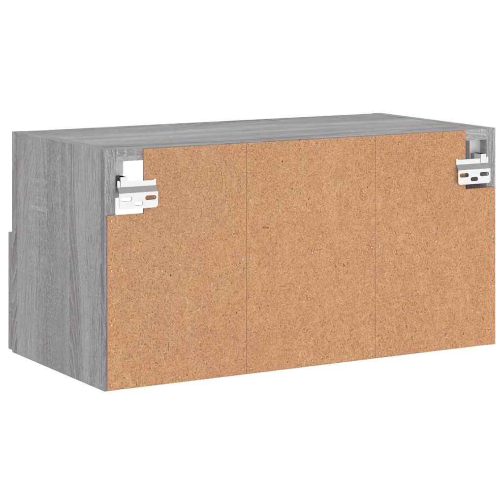 Zidni TV ormarić boja hrasta 60x30x30 cm od konstruiranog drva