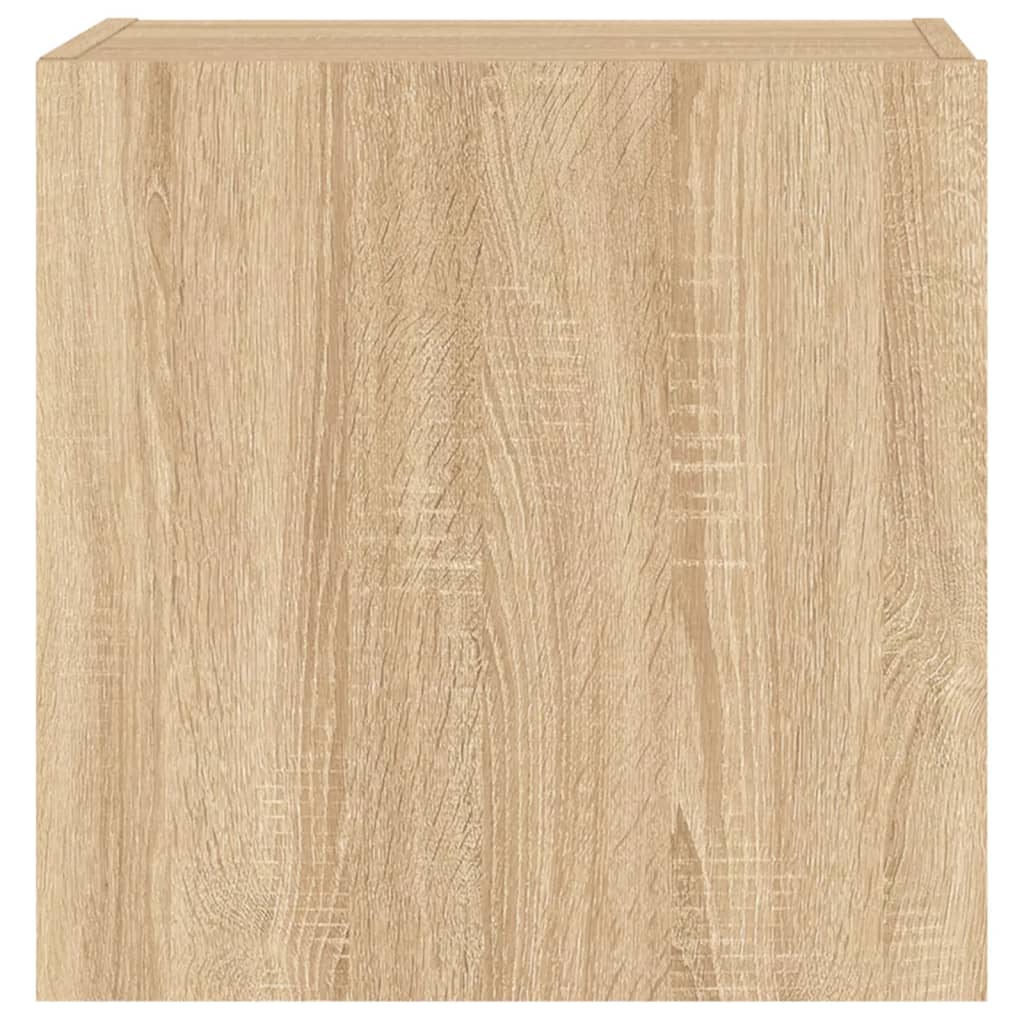 Zidni TV ormarići 2 kom boja hrasta 40,5 x 30 x 40 cm drveni