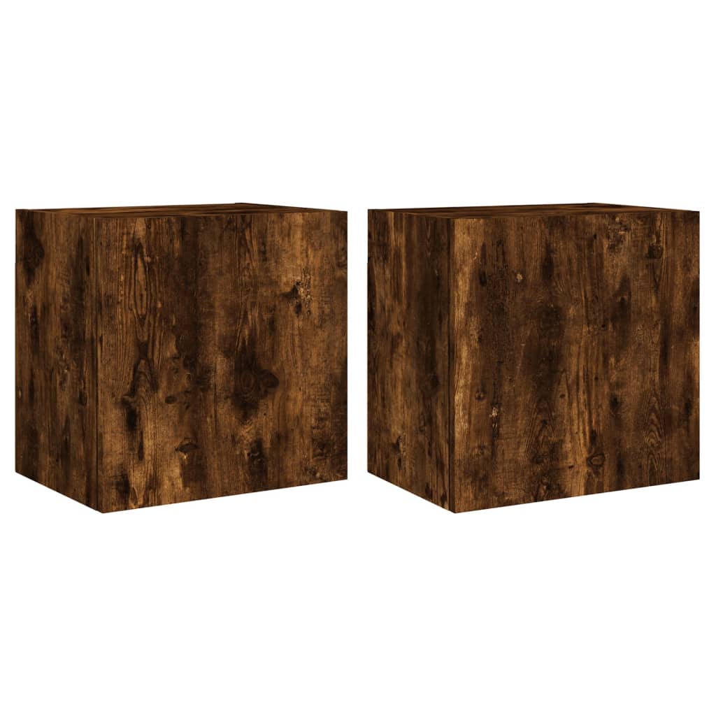 Zidni TV ormarići 2 kom boja hrasta 40,5x30x40 cm drveni