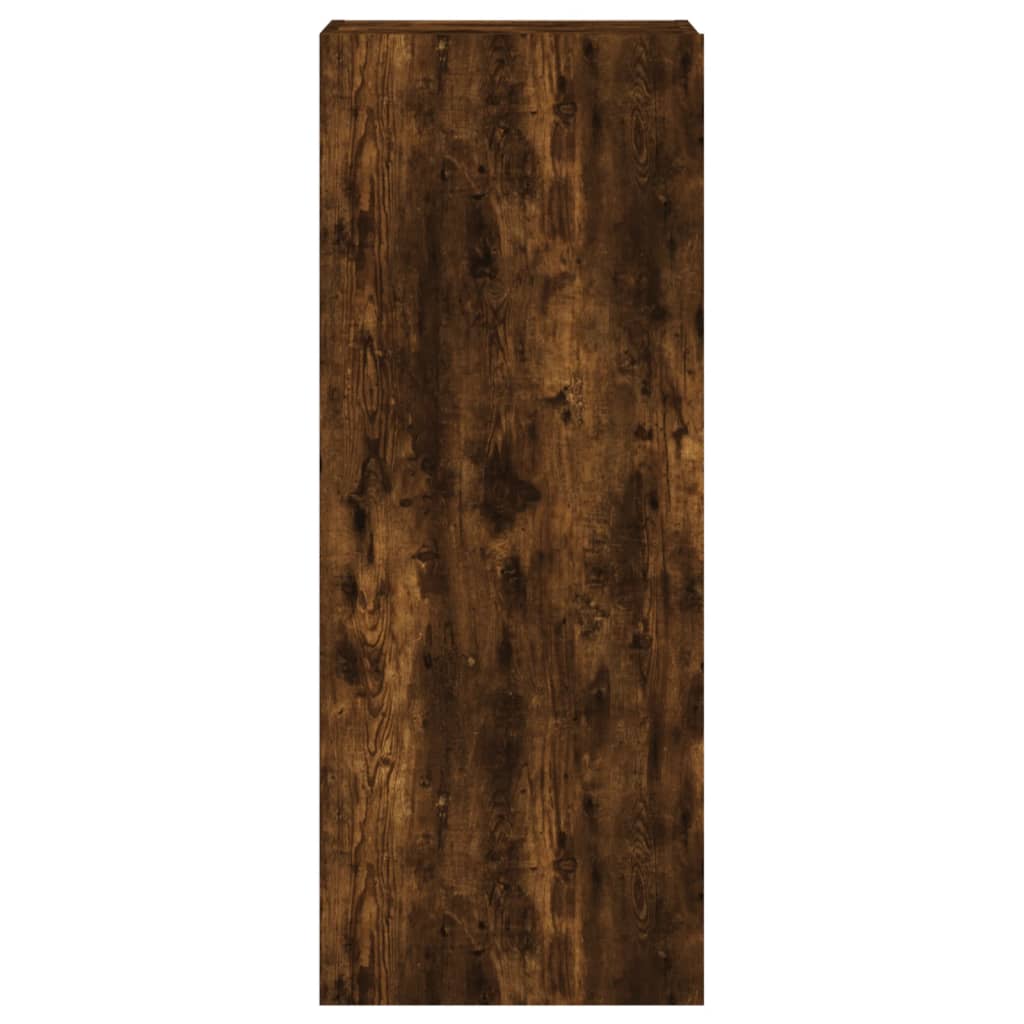 Zidni TV ormarić boja hrasta 40,5x30x102 cm konstruirano drvo